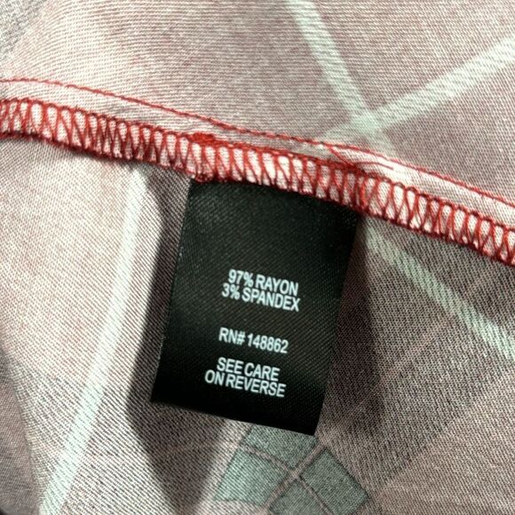 Torrid Red Plaid Button Front Shirt Dress Size 2X Casual Grunge Cozy Plus - Picture 11 of 15